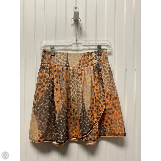Skirt Mini & Short By Clothes Mentor In Orange, Size: 2