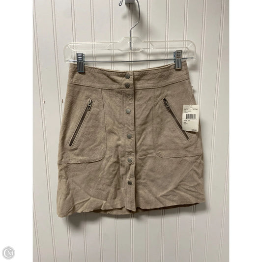 Skirt Mini & Short By Blanknyc In Beige, Size: 0