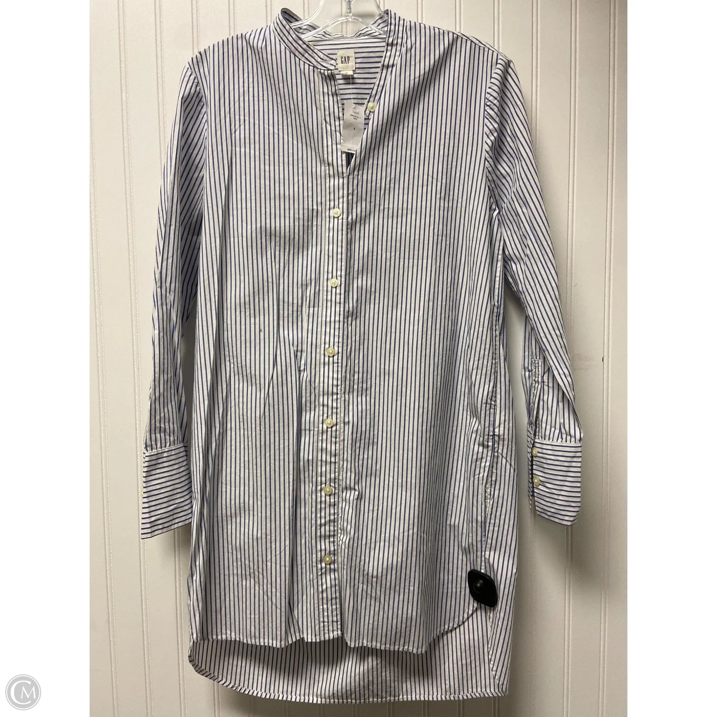 Dress Casual Short By Gap In Striped Pattern, Size: S