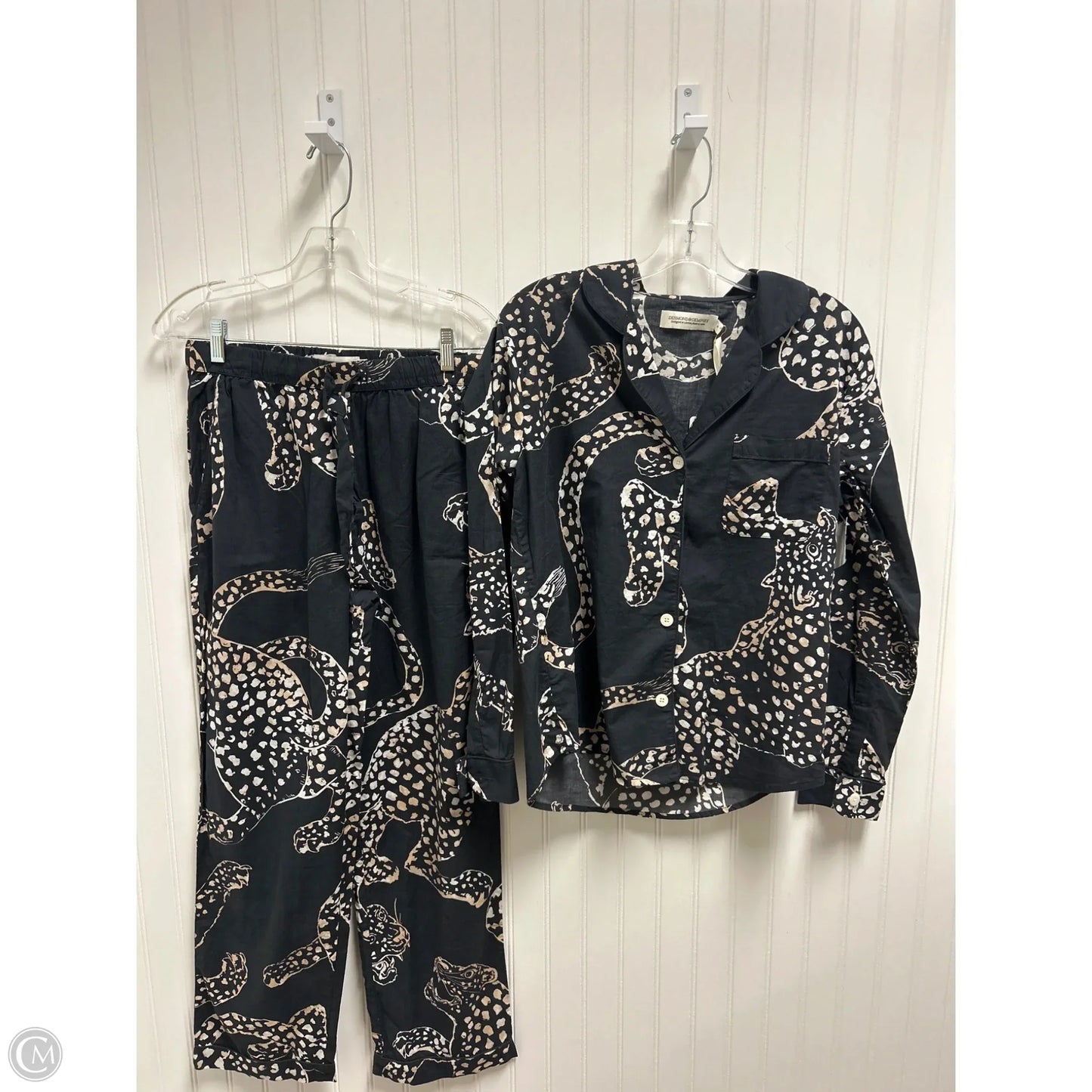 Pajamas 2pc By Cma In Grey, Size: S