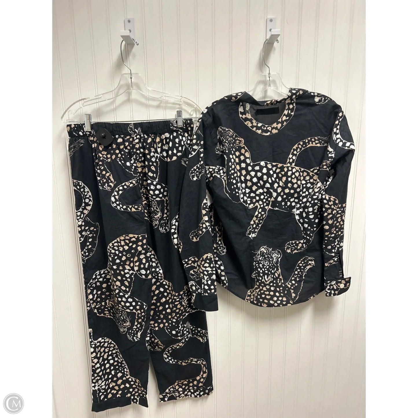 Pajamas 2pc By Cma In Grey, Size: S