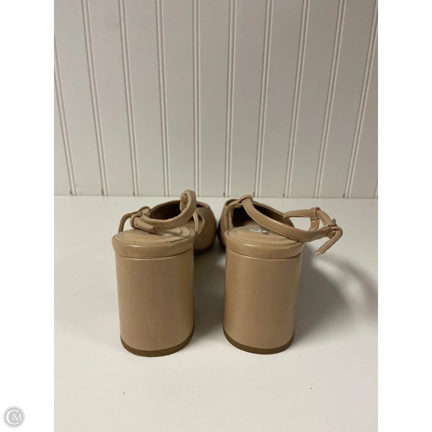 Shoes Heels Block By Anne Klein In Beige, Size: 10