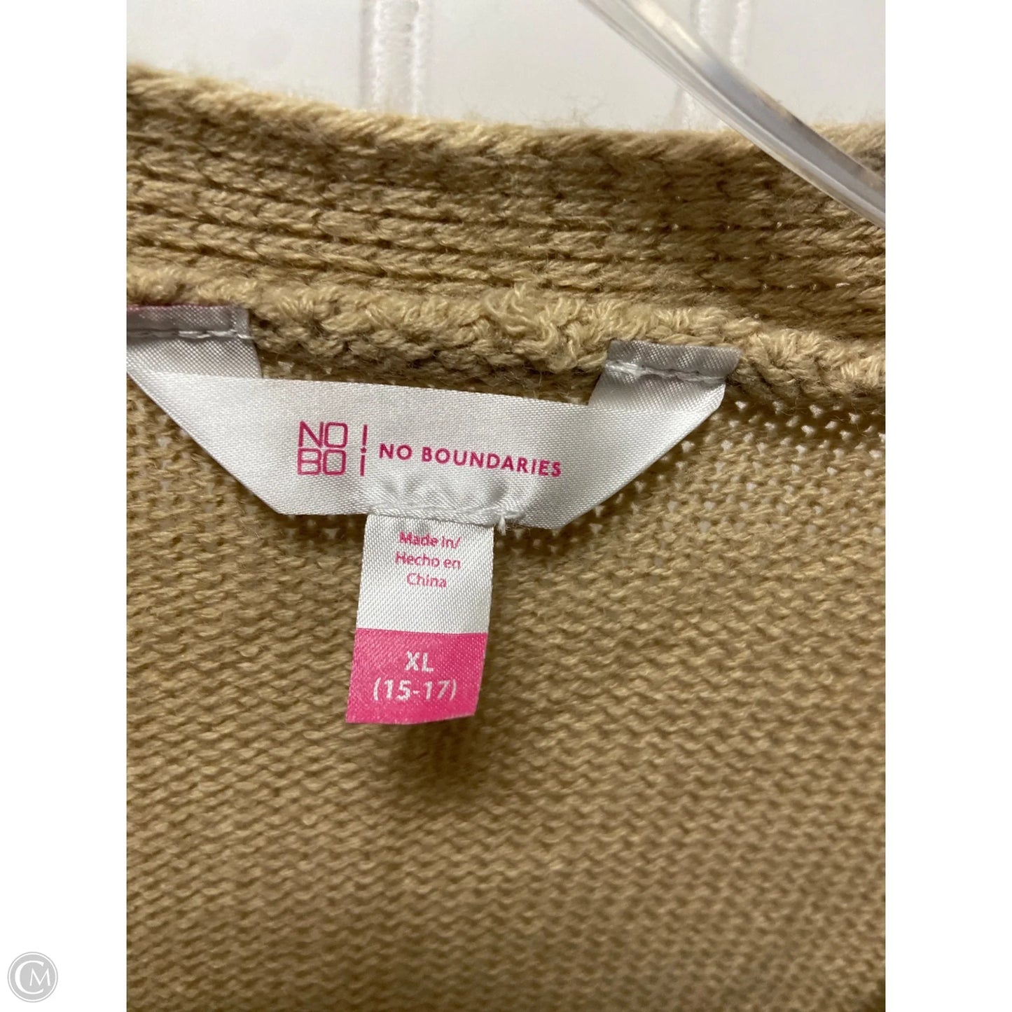 Sweater Cardigan By No Boundaries In Black, Size: Xl