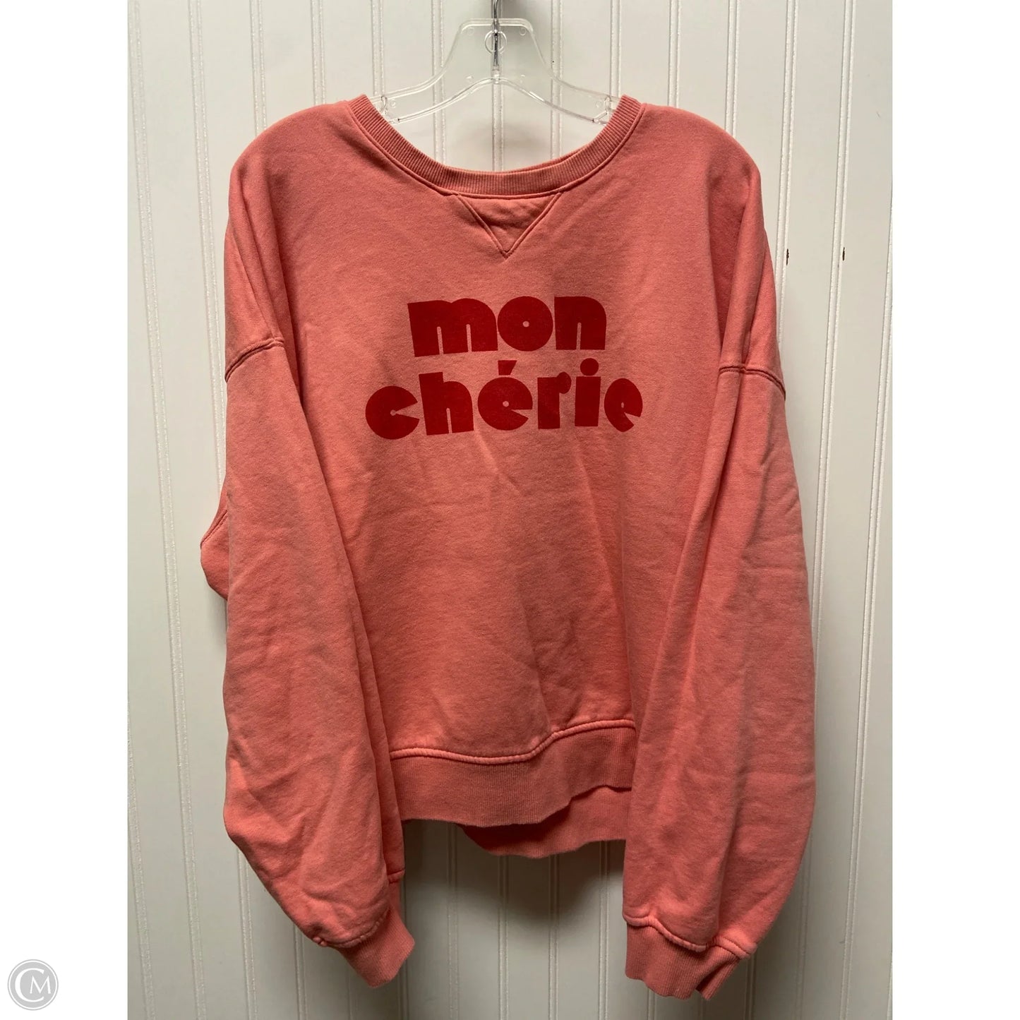 Sweatshirt Crewneck By Universal Thread In Pink, Size: L
