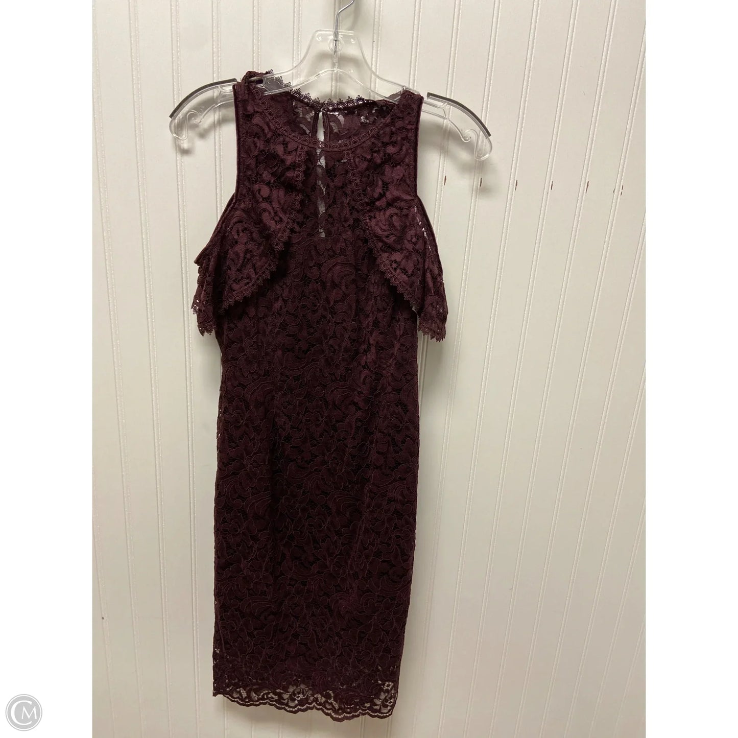 Dress Party Short By White House Black Market In Purple, Size: Xs