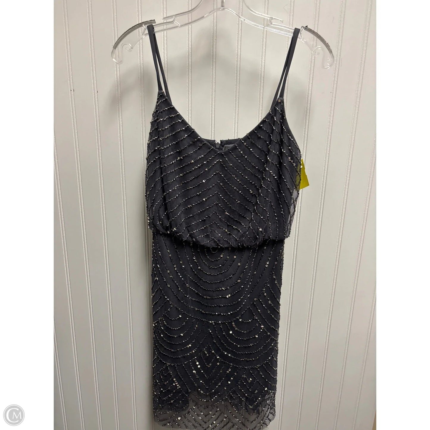 Dress Party Short By Adrianna Papell In Blue, Size: M