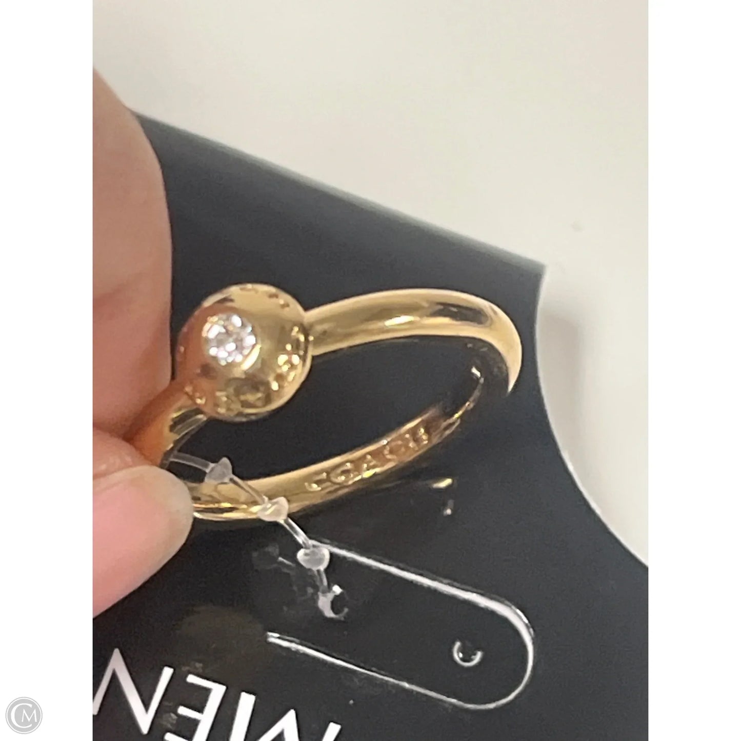 Ring Designer By Coach, Size: 7