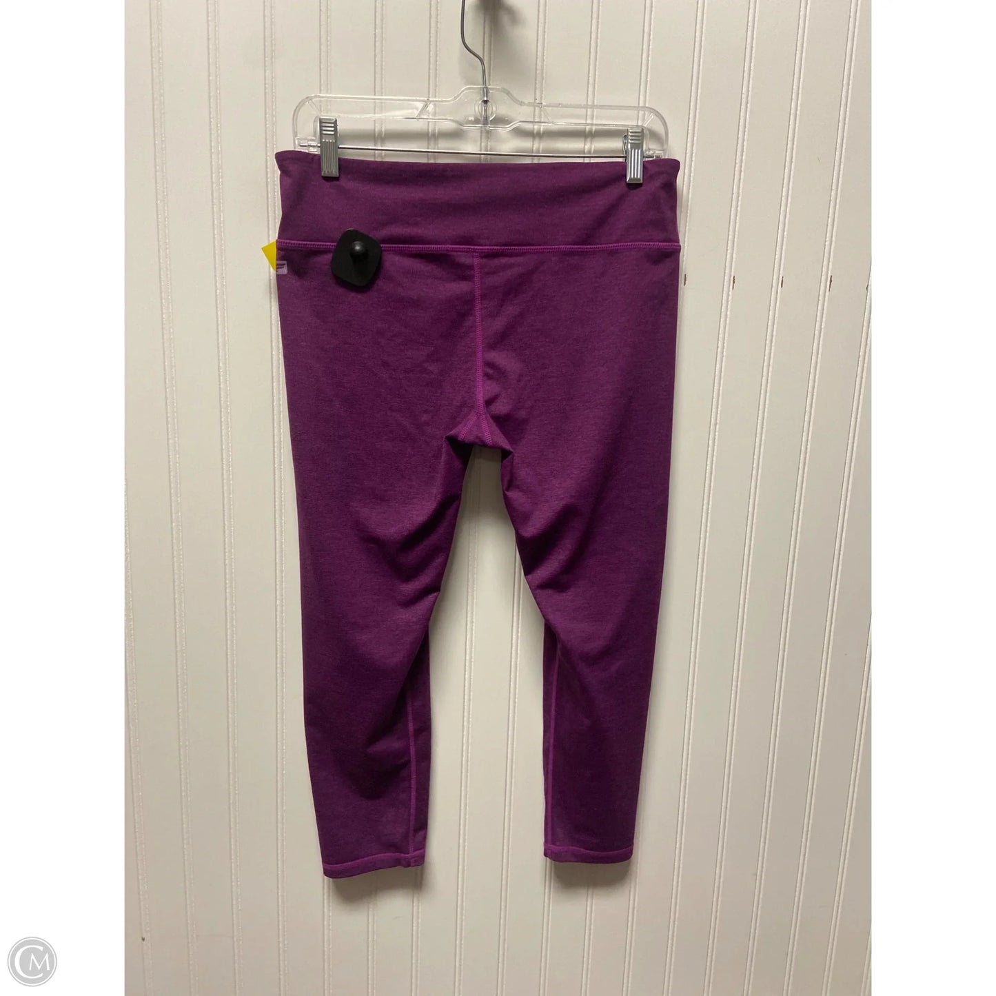 Athletic Leggings Capris By Fabletics In Purple, Size: M