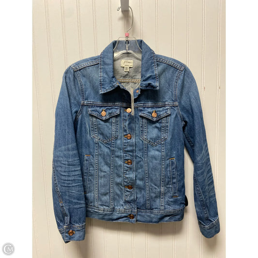 Jacket Denim By J. Crew In Blue Denim, Size: Xs