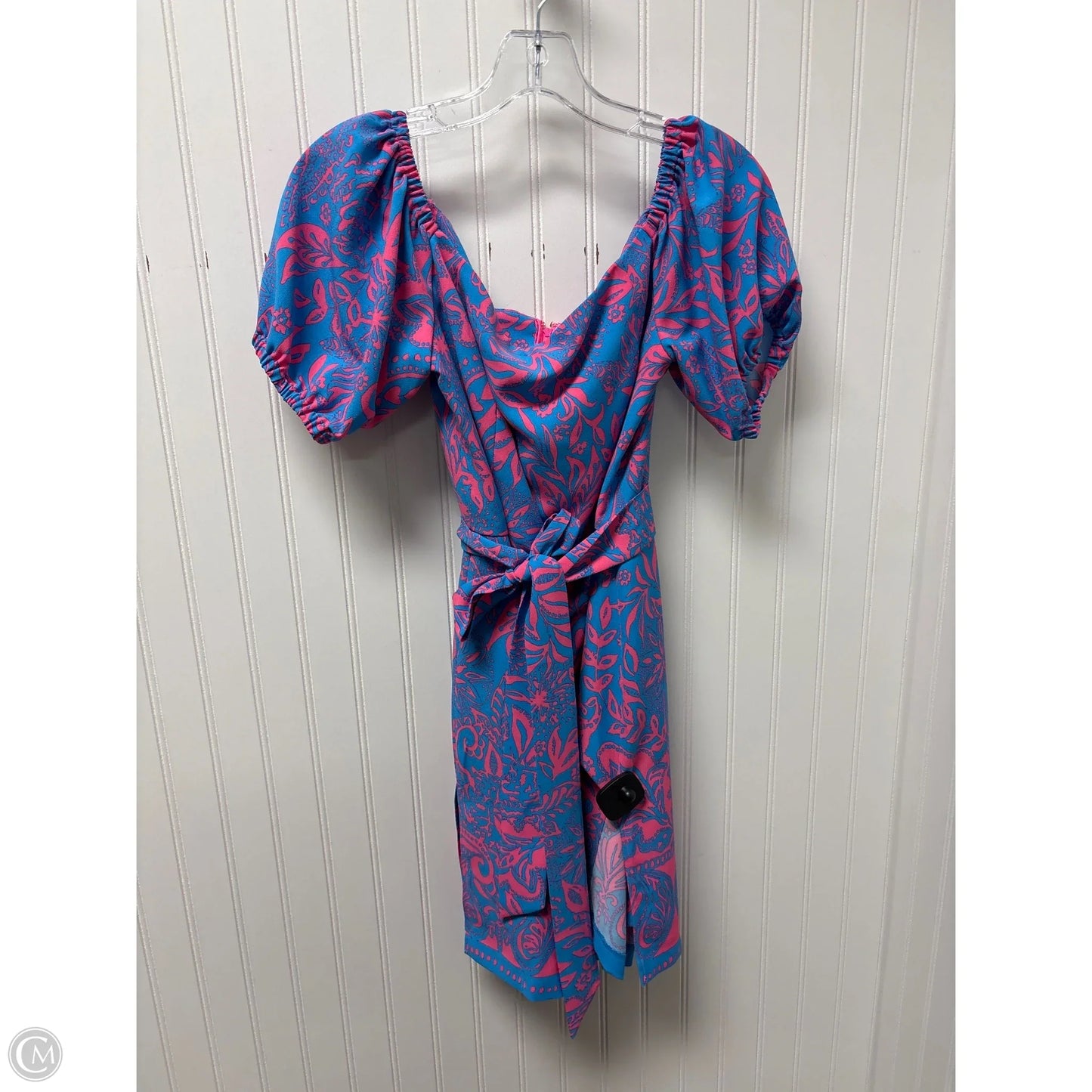 Dress Designer By Lilly Pulitzer In Blue & Pink, Size: M