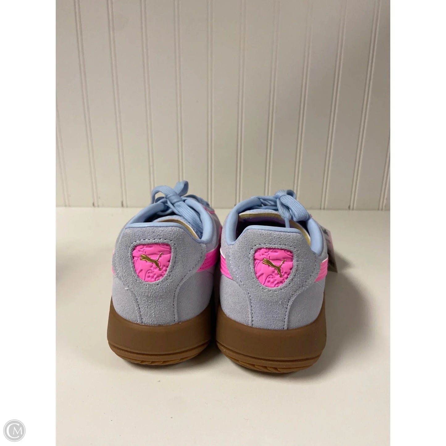 Shoes Sneakers By Puma In Blue & Pink, Size: 8.5