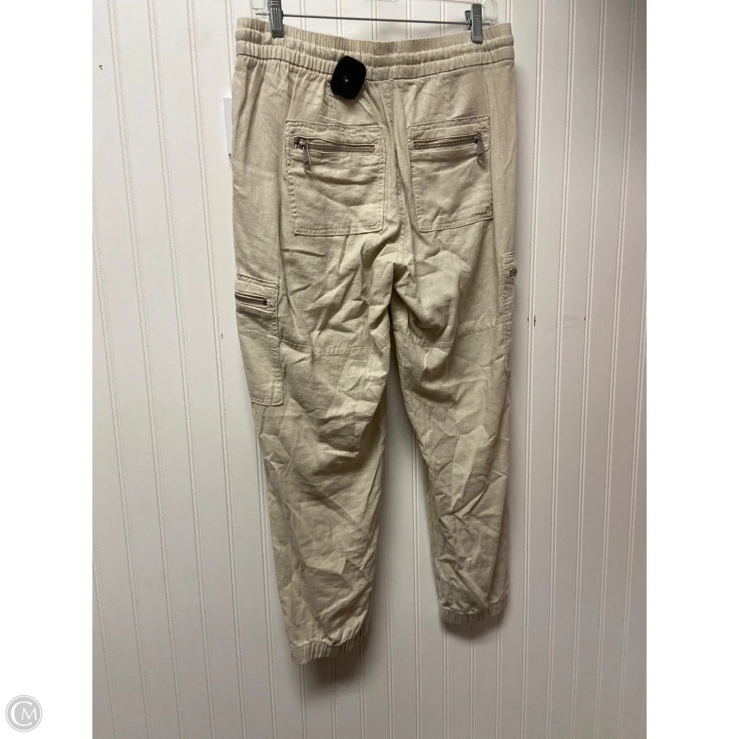 Pants Linen By Dkny In Beige, Size: 4