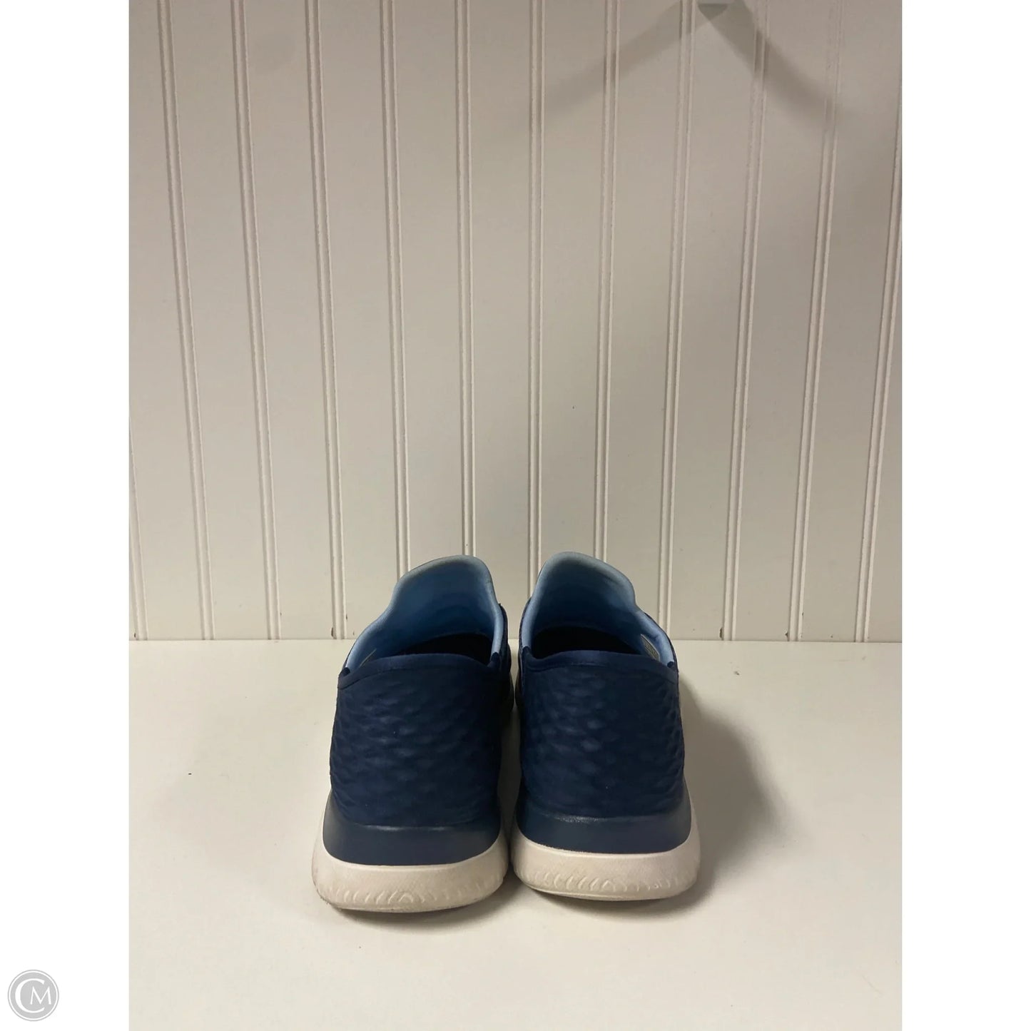 Shoes Athletic By Skechers In Blue, Size: 8