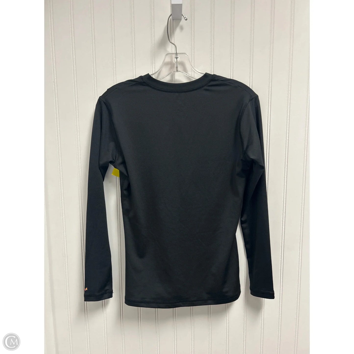 Athletic Top Long Sleeve Crewneck By Cmc In Black, Size: M