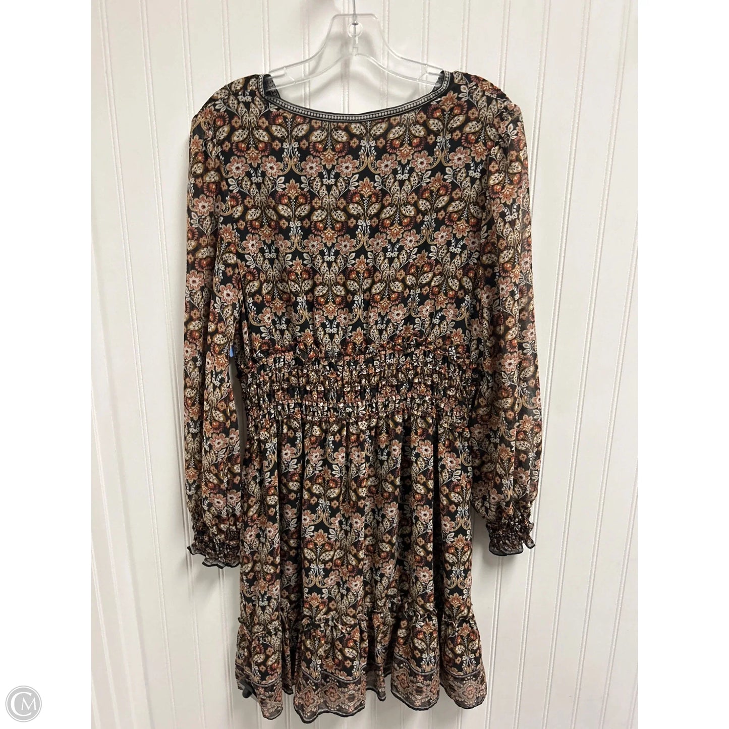 Dress Casual Short By Max Studio In Black & Brown, Size: Xl