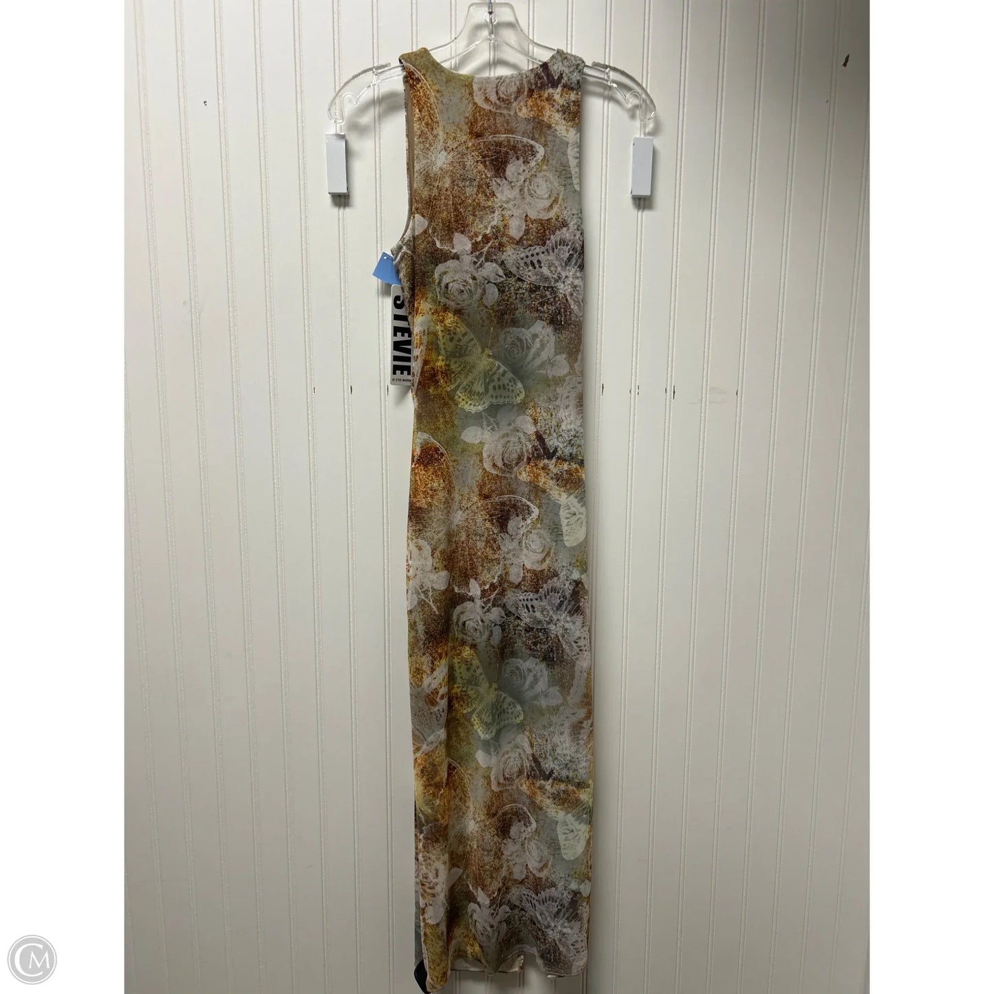 Dress Casual Maxi By Steve Madden In Green & Yellow, Size: S