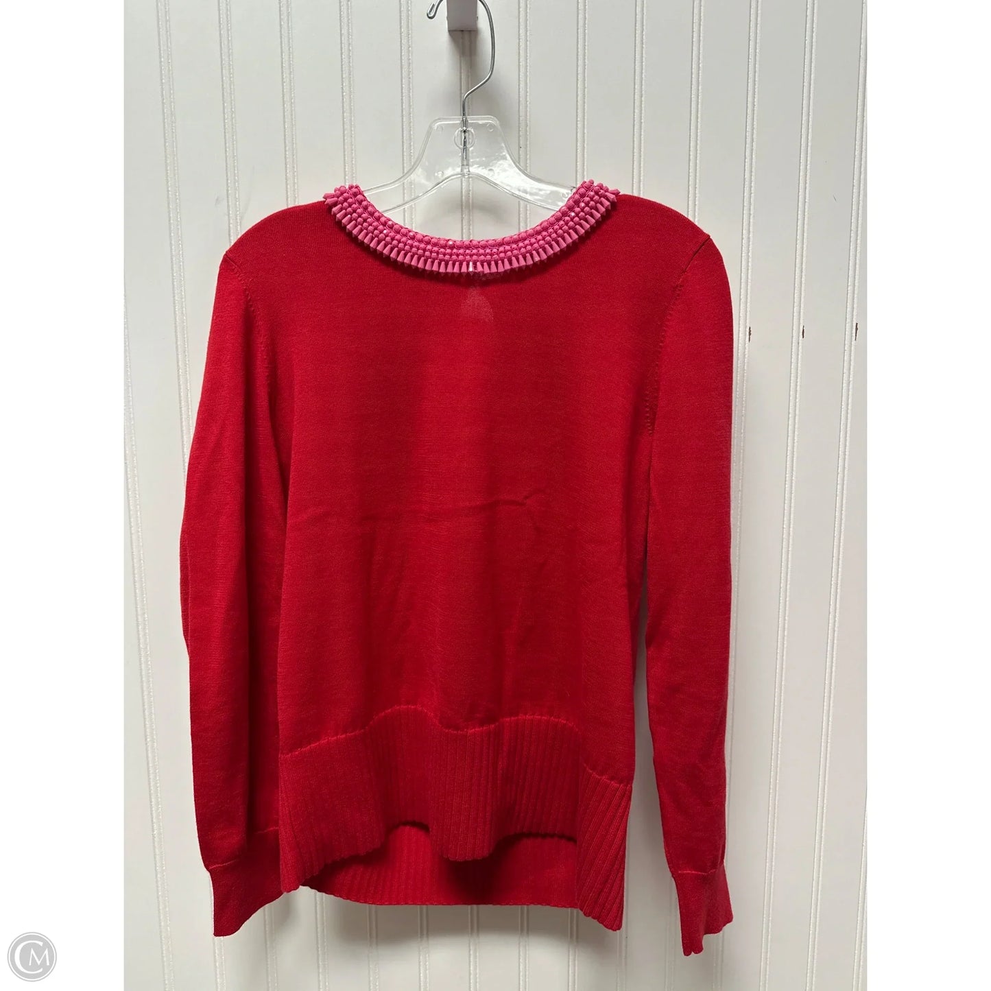 Sweater By Talbots In Red, Size: S