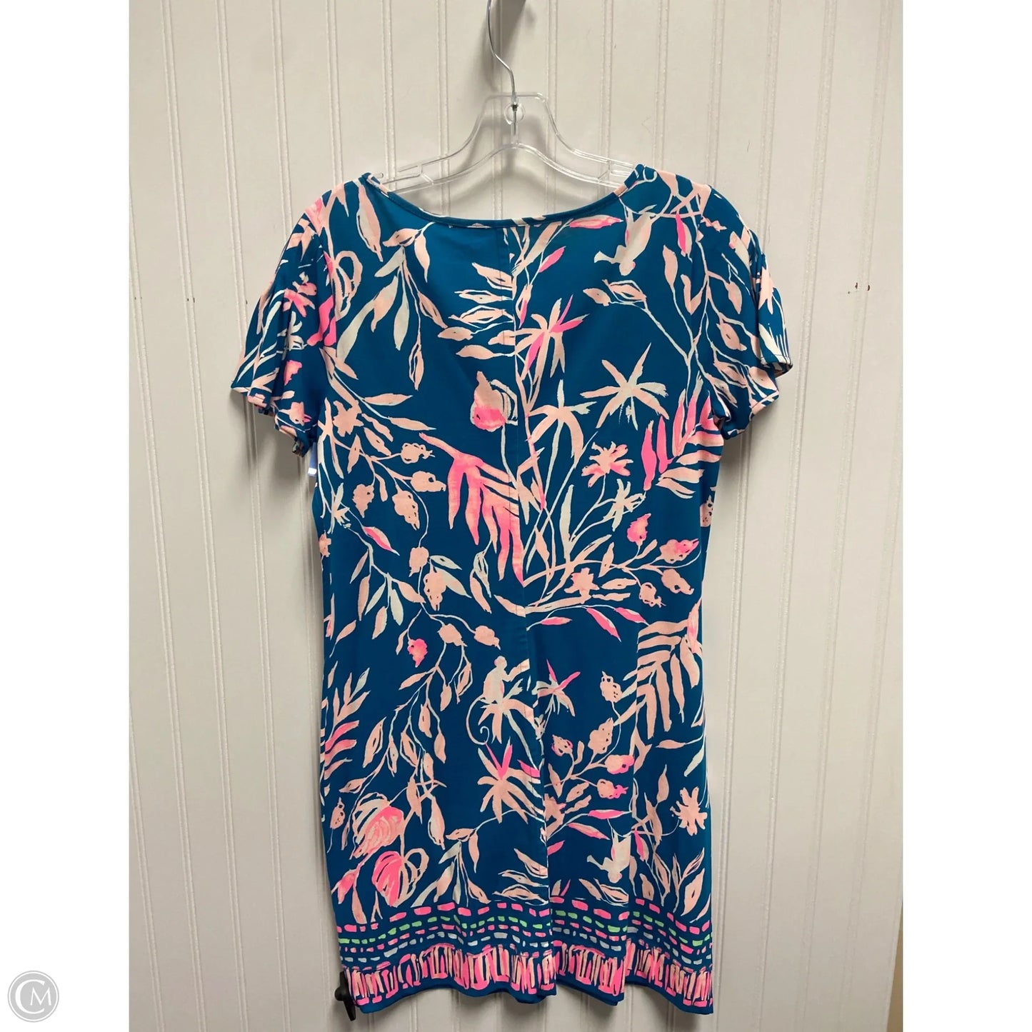 Dress Designer By Lilly Pulitzer In Teal, Size: M