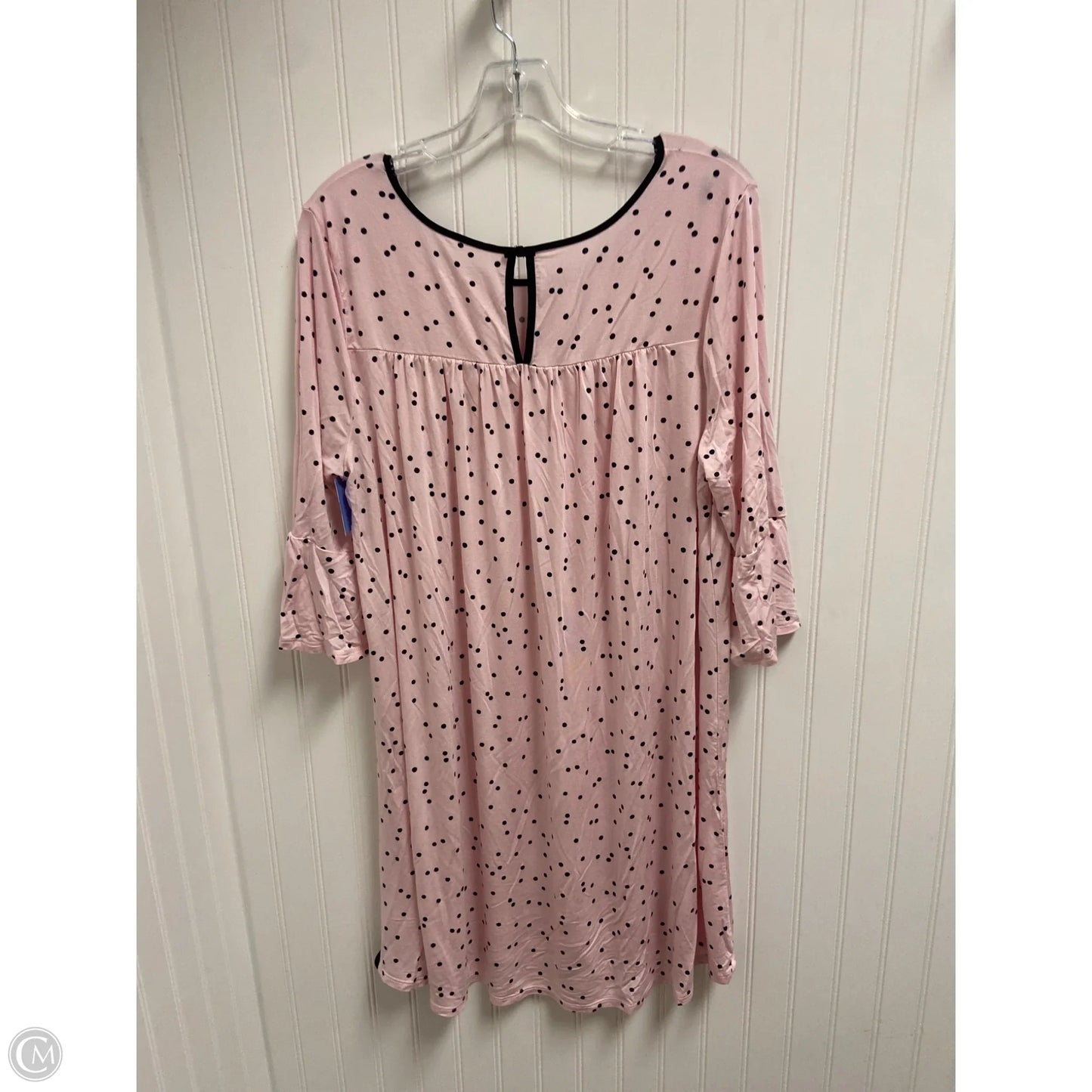 Dress Designer By Kate Spade In Polkadot Pattern, Size: L