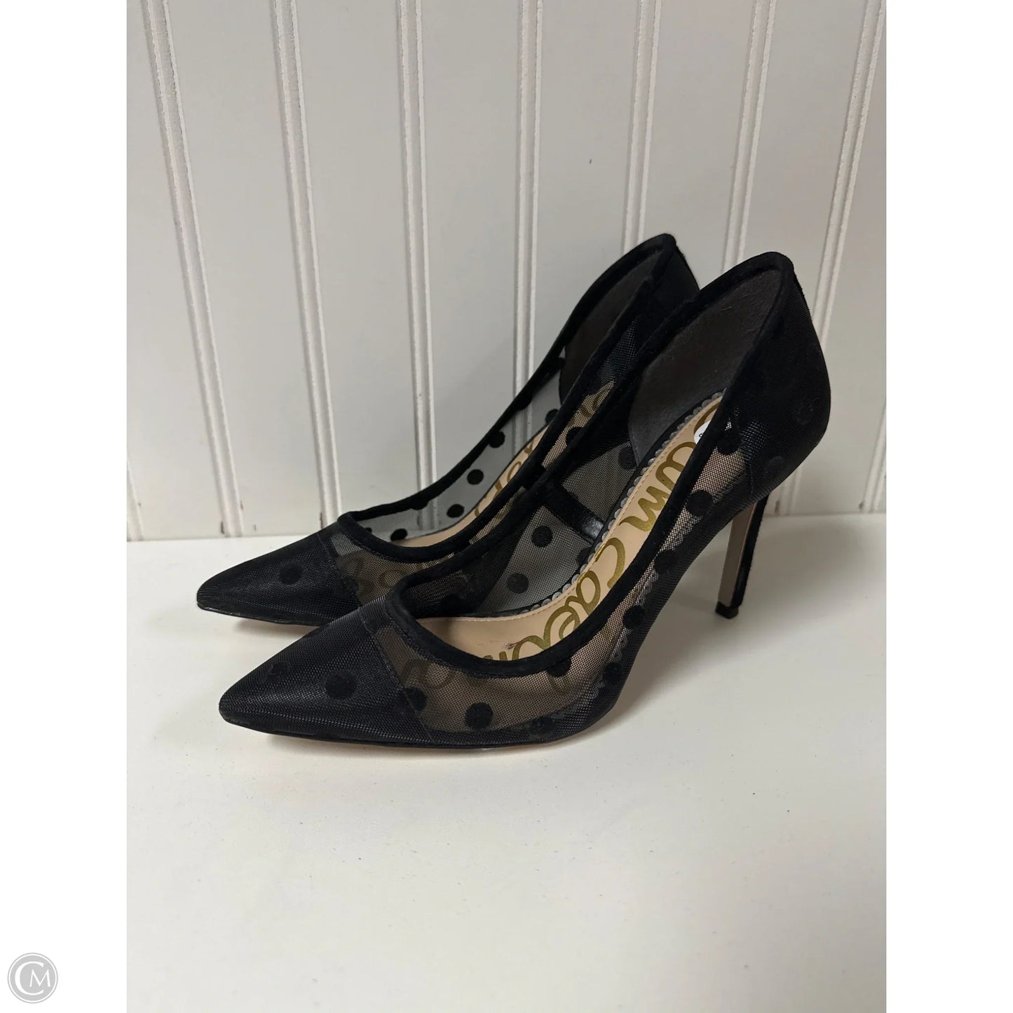 Shoes Heels Stiletto By Sam Edelman In Polkadot Pattern, Size: 6.5