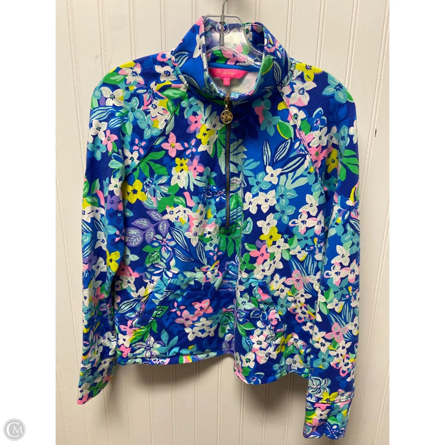 Top Long Sleeve Designer By Lilly Pulitzer In Multi-colored, Size: S