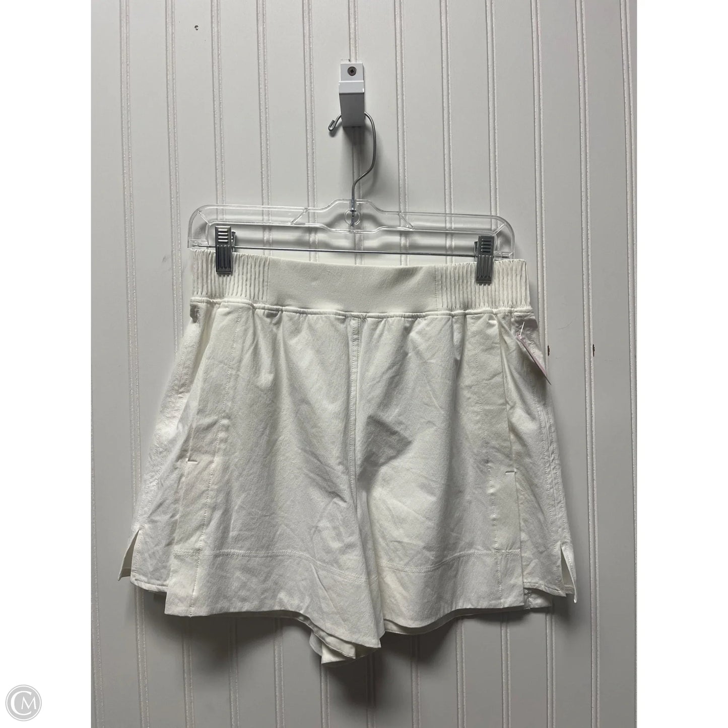 Athletic Shorts By Lululemon In White, Size: M