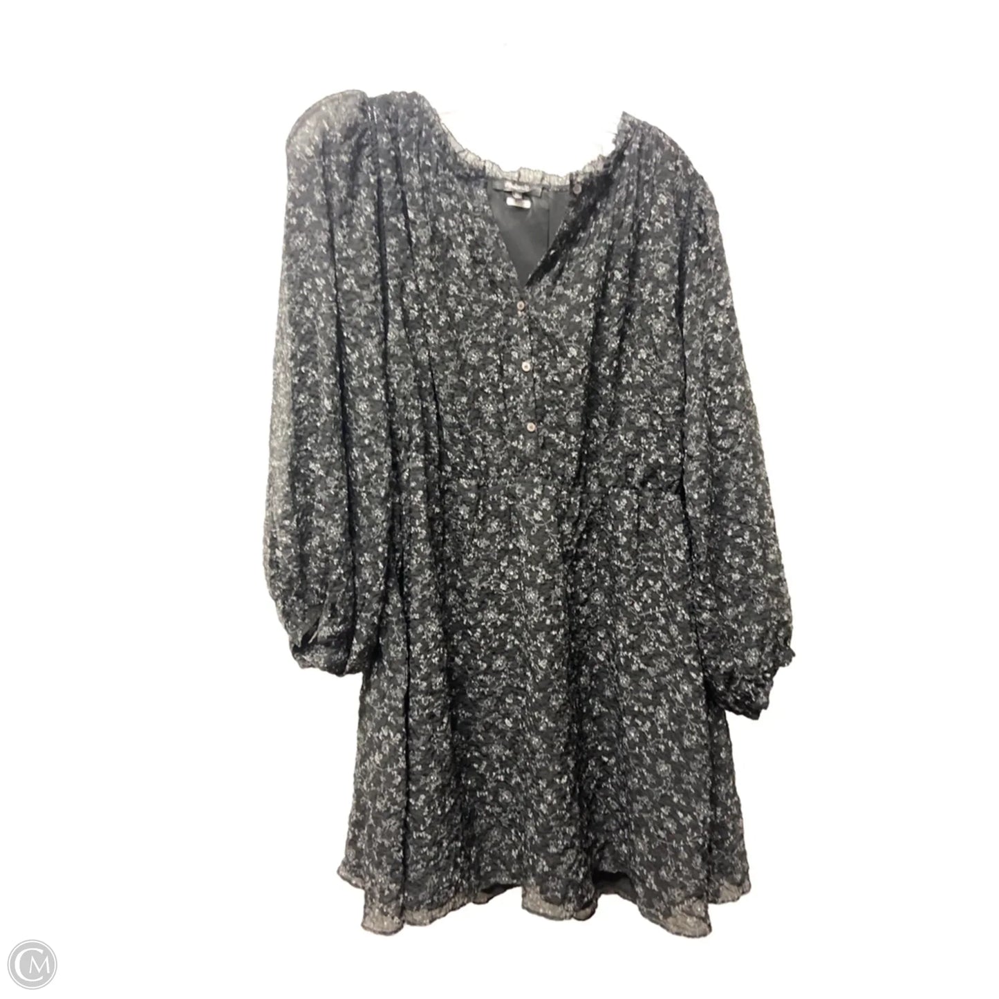 Dress Casual Short By Madewell In Black & White, Size: Xl