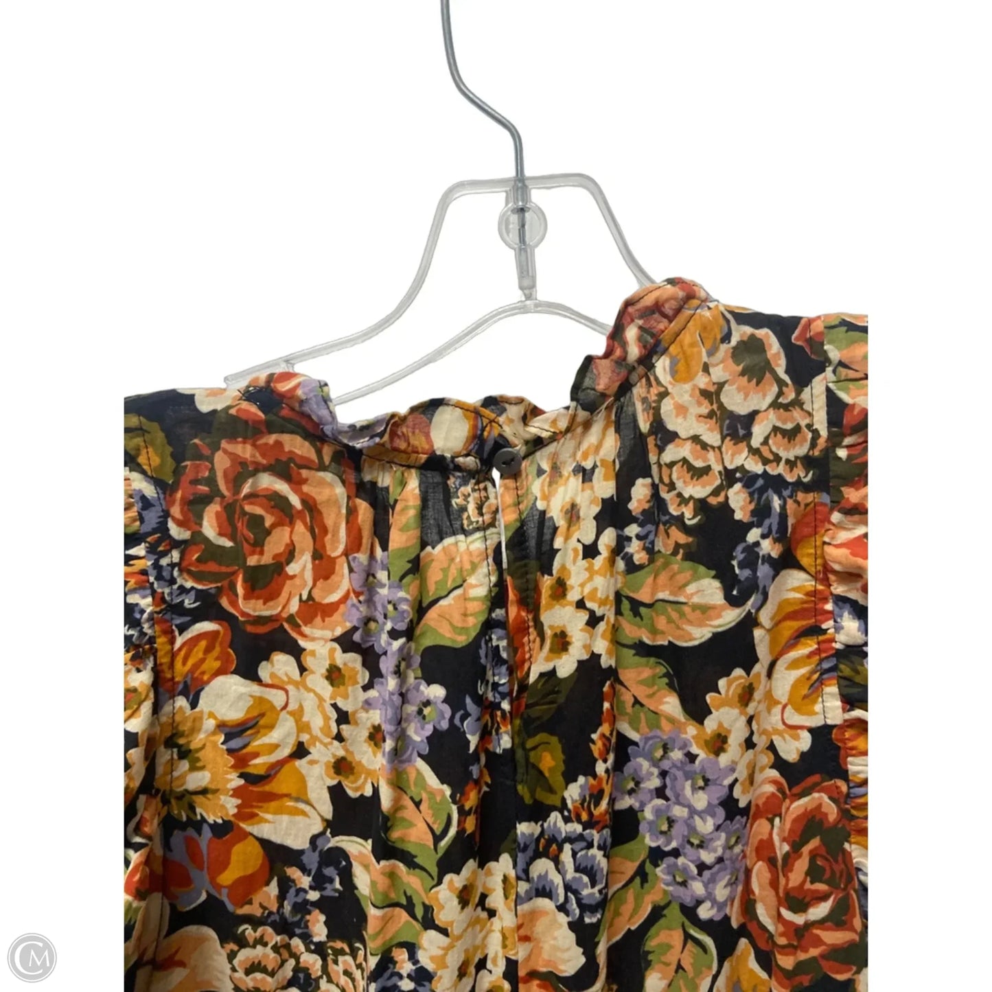Dress Casual Short By Olivaceous In Floral Print, Size: M