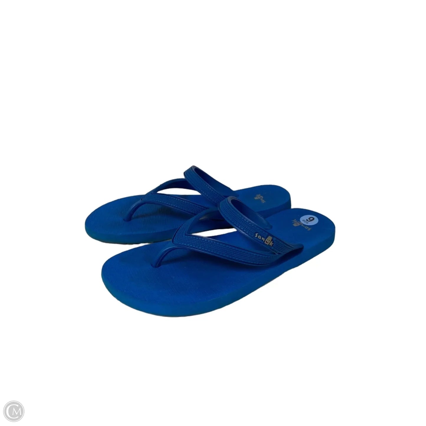 Sandals Flip Flops By Sanuk In Blue, Size: 6