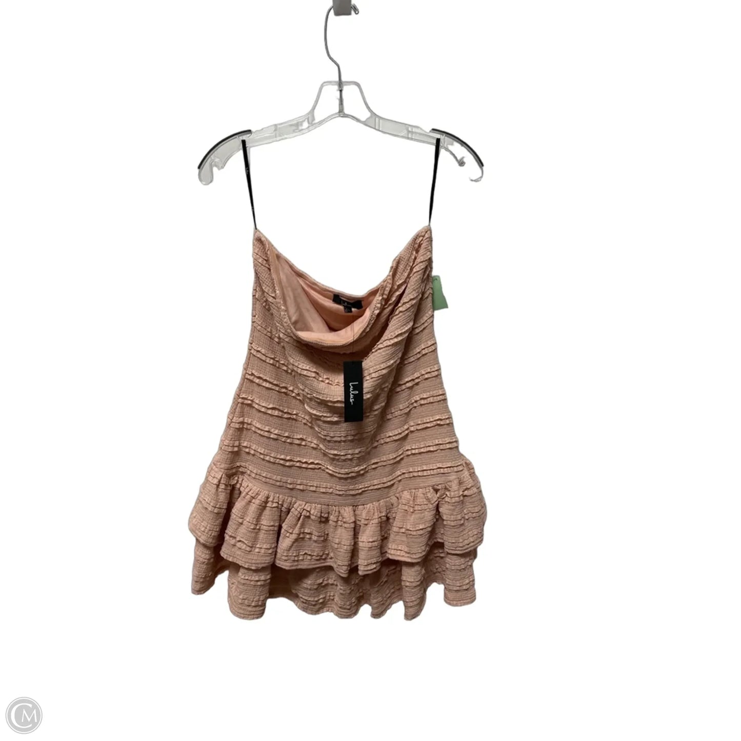Dress Party Short By Lulus In Pink, Size: L