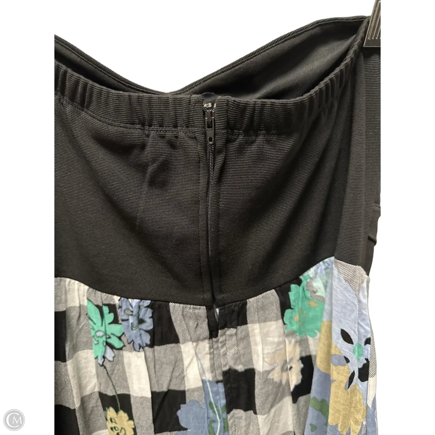 Dress Casual Short By Torrid In Blue & White, Size: 1x