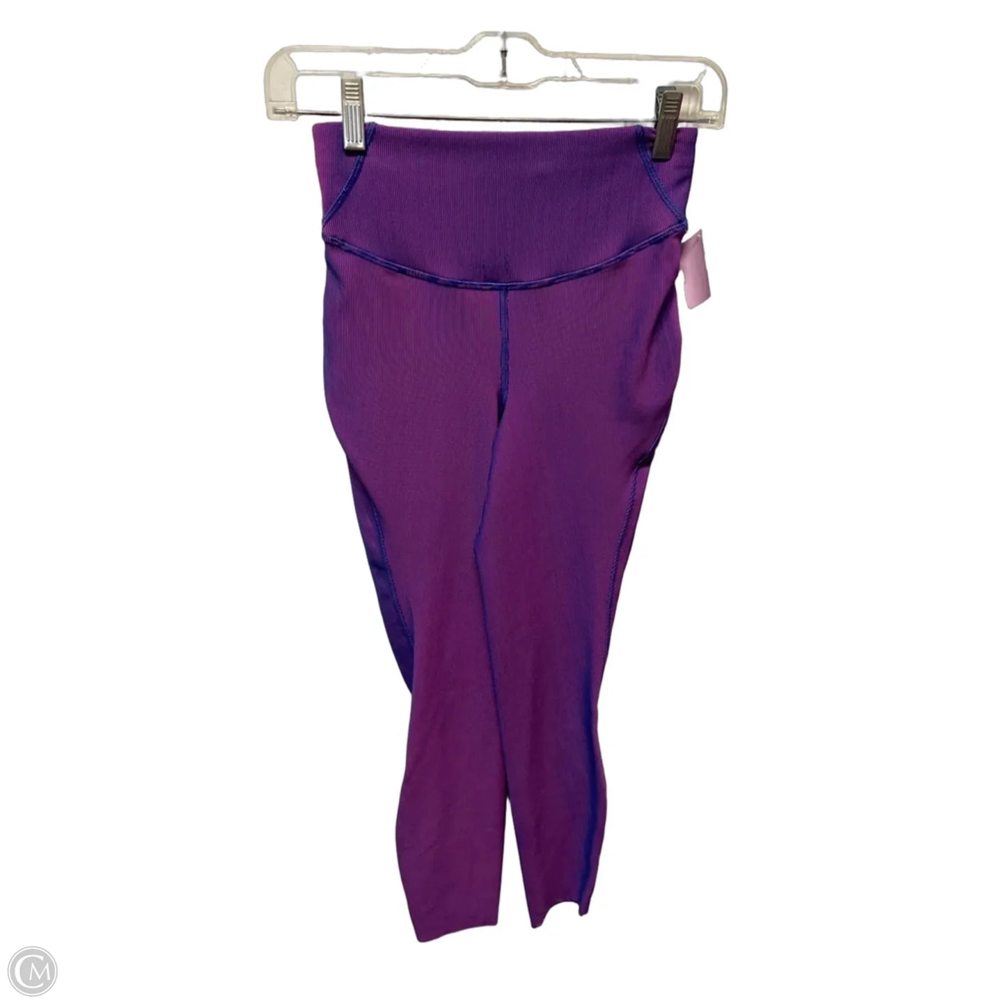 Athletic Leggings By Lululemon In Pink & Purple, Size: S