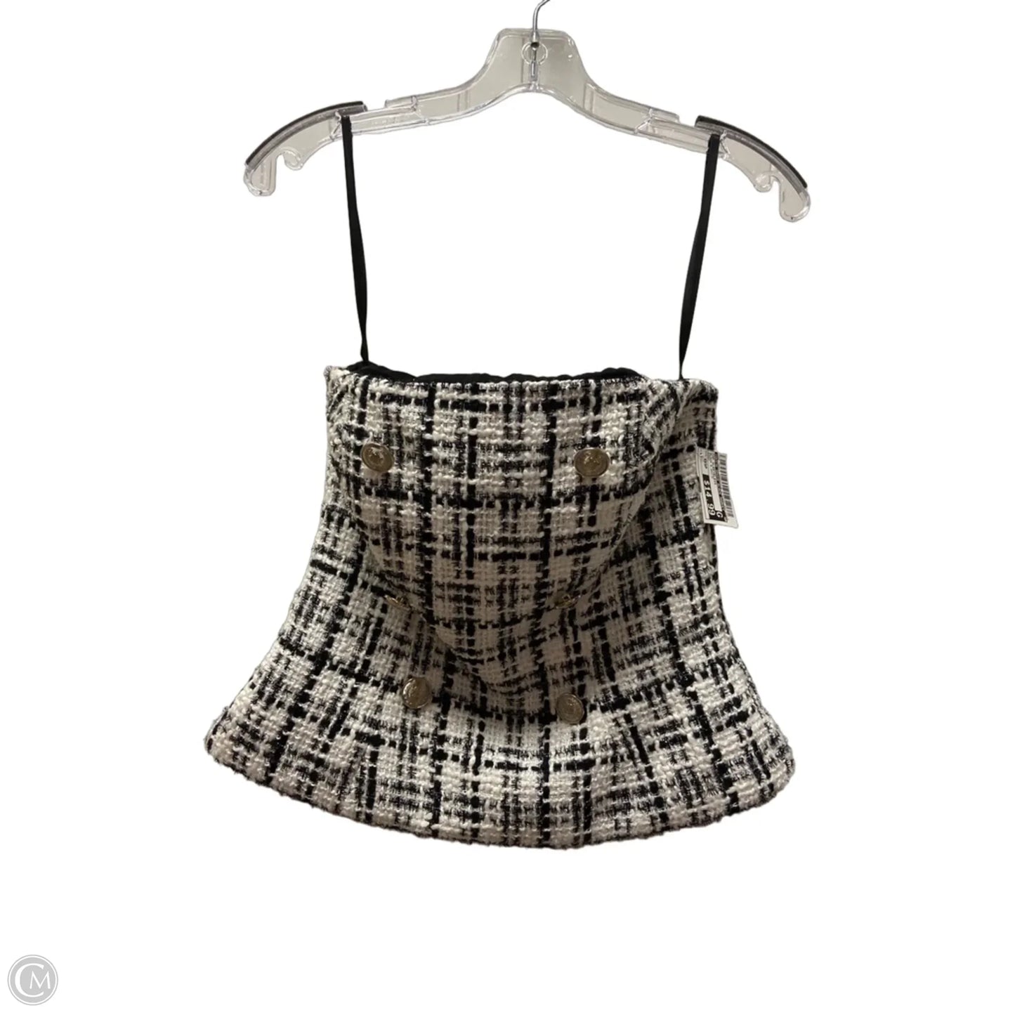 Top Sleeveless By White House Black Market In Black & White, Size: Xxsp