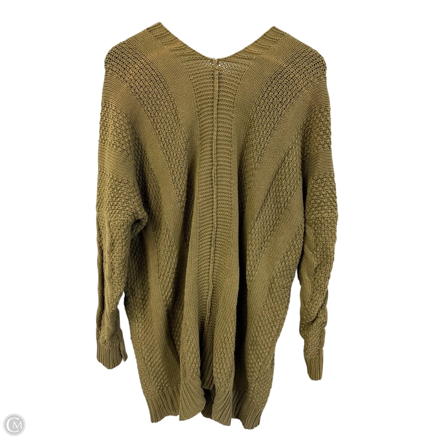 Sweater Cardigan By Agnes & Dora In Green, Size: L