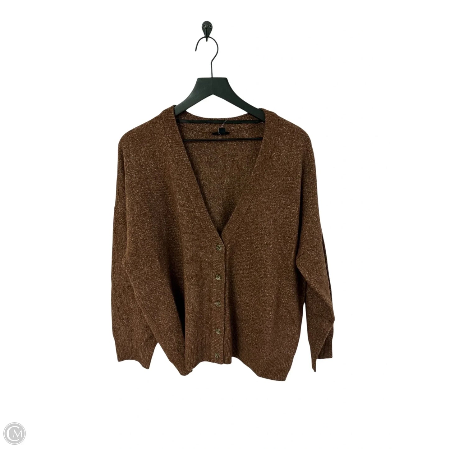 Sweater Cardigan By Torrid In Brown, Size: 2x