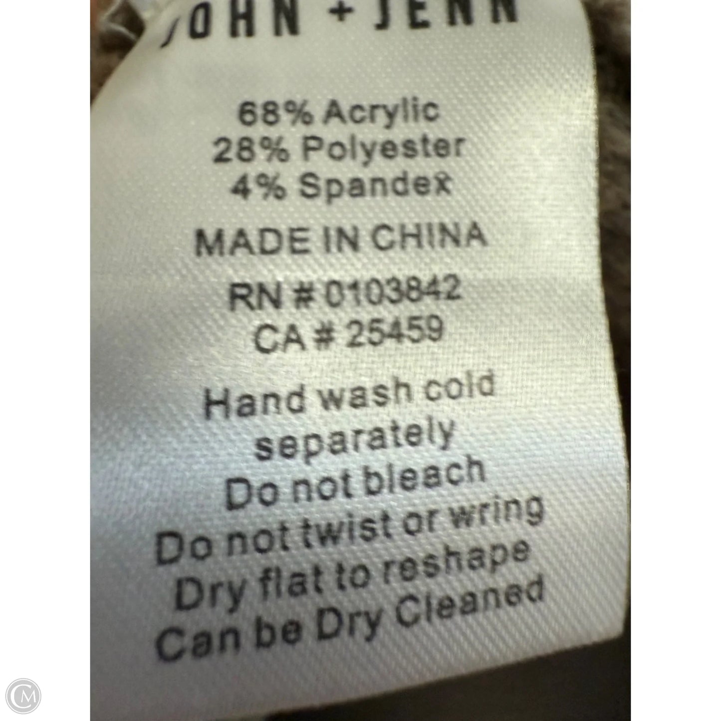 Sweater Cardigan By John + Jenn In Brown, Size: S