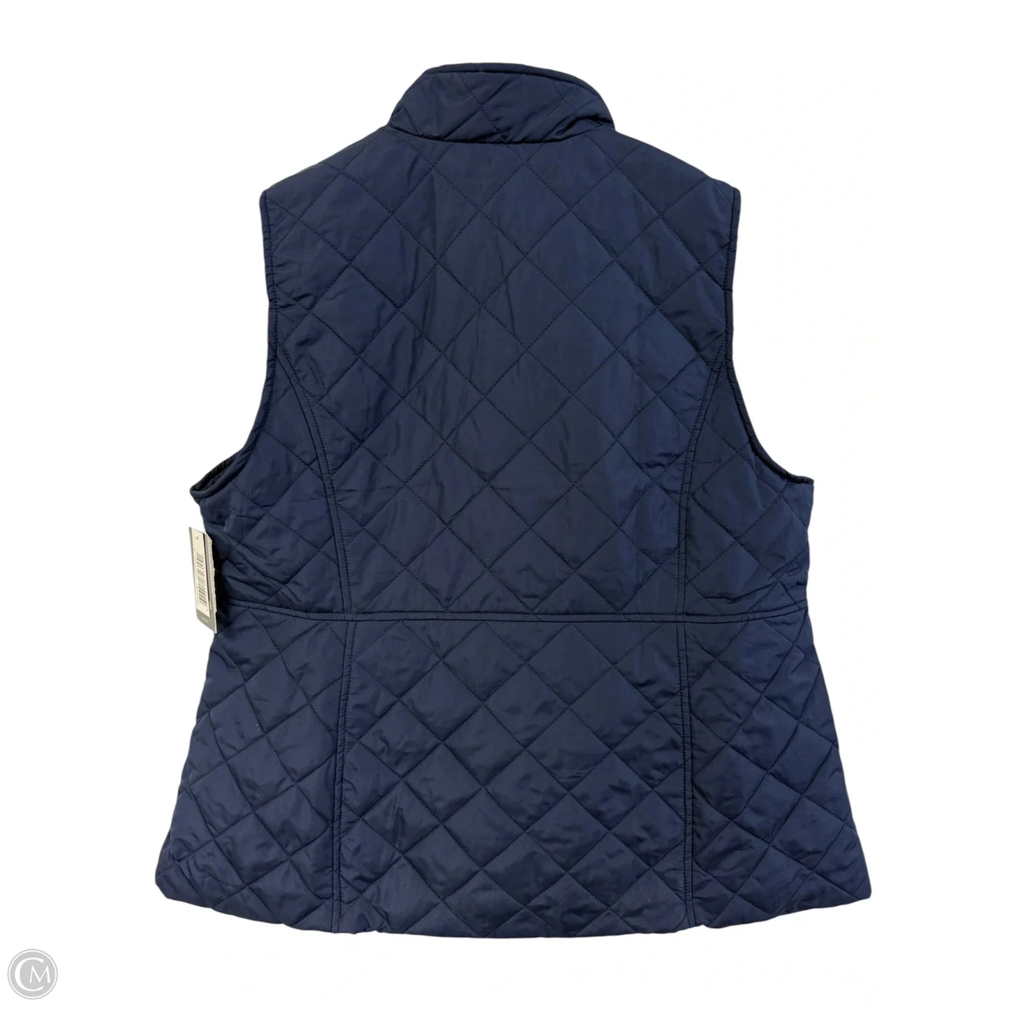 Vest Puffer & Quilted By Clothes Mentor In Blue, Size: 1x