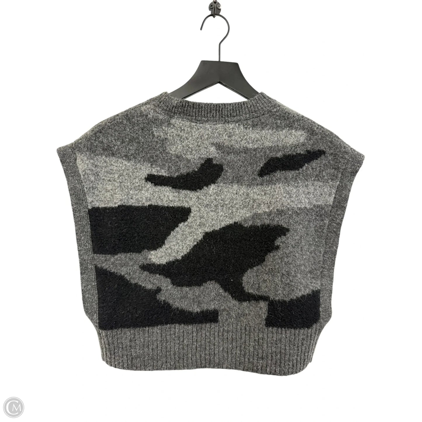 Vest Sweater By Rd Style In Grey, Size: S