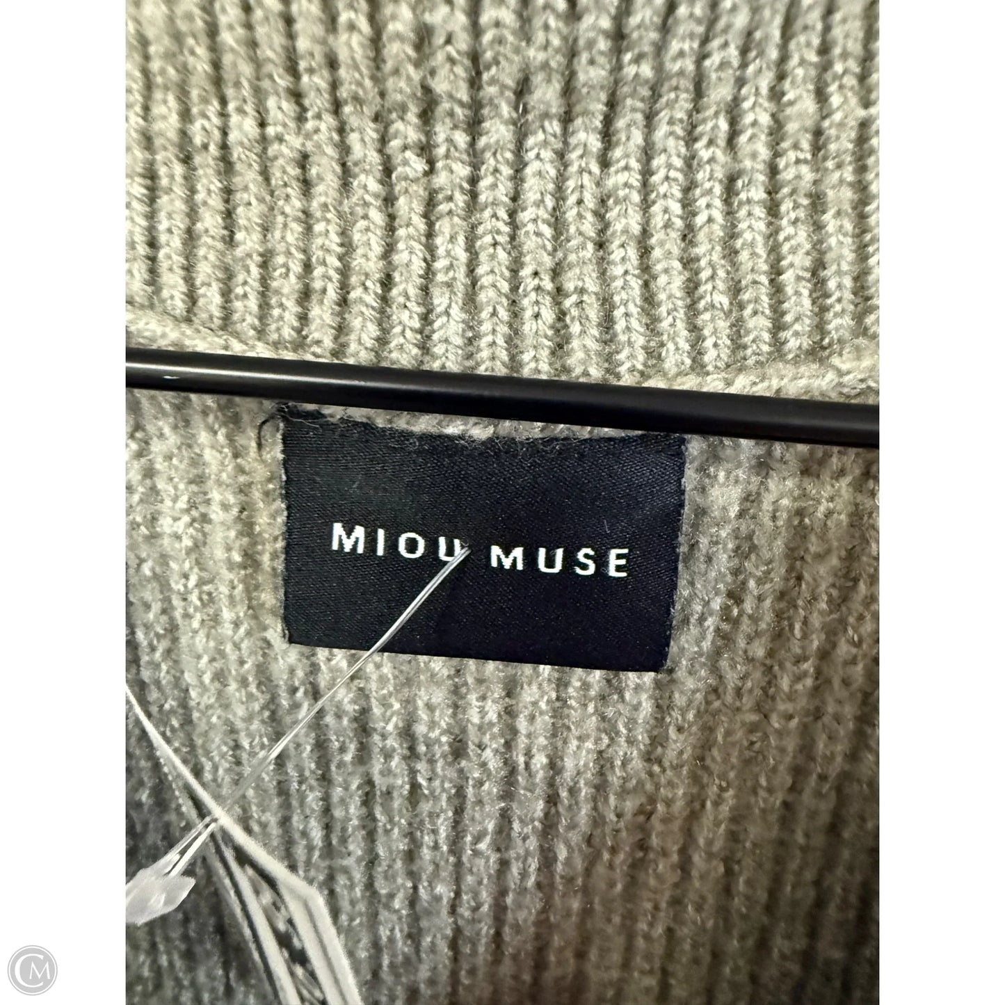 Vest Sweater By Cmc In Grey, Size: S