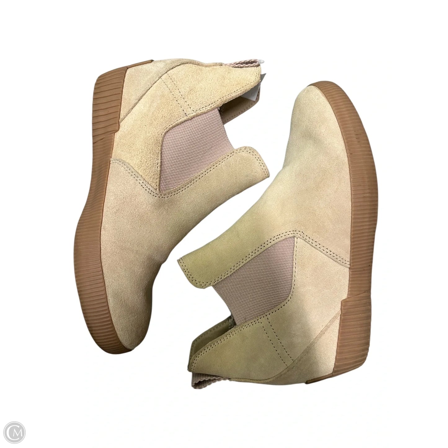 Boots Ankle Flats By Sorel In Tan, Size: 9.5