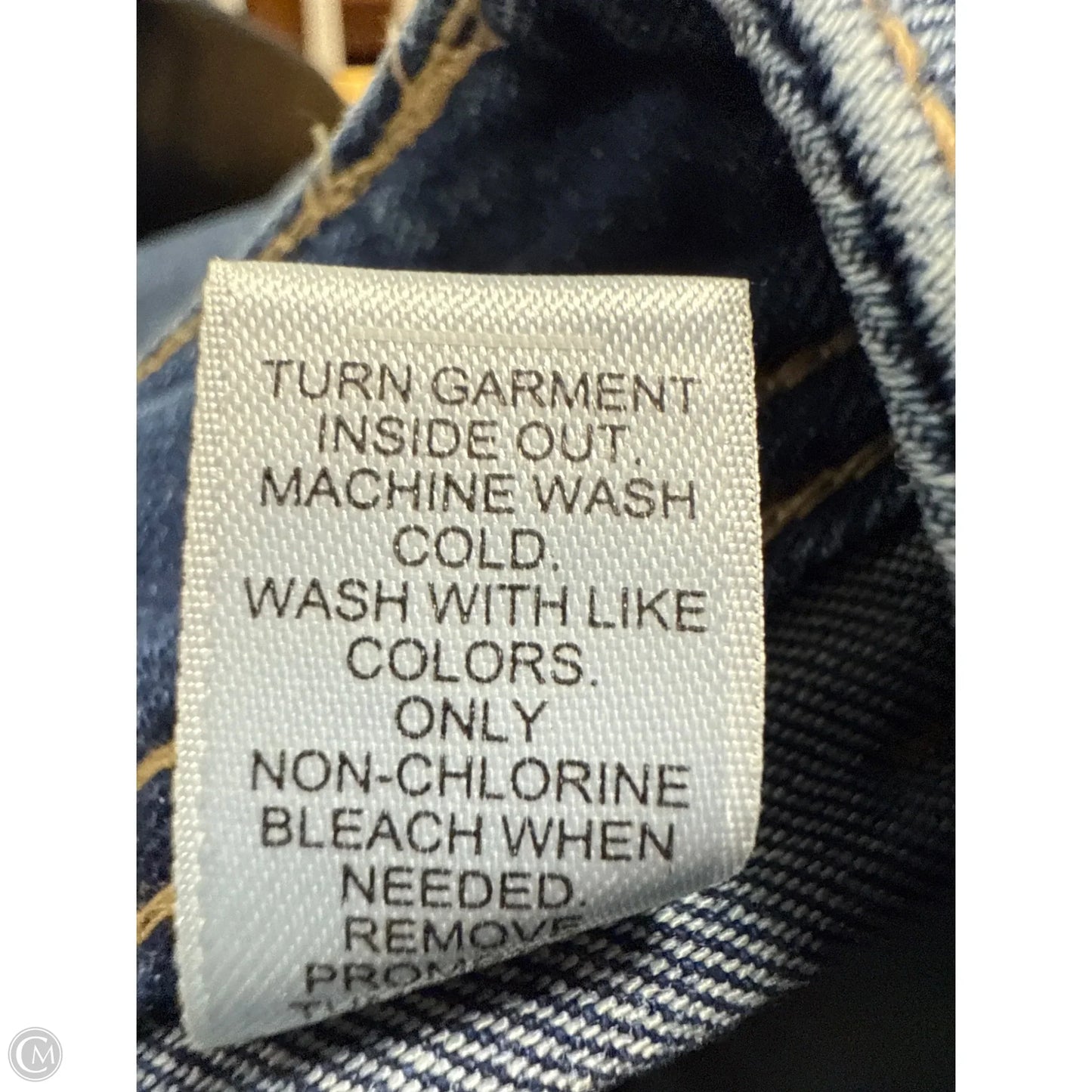 Jeans Flared By C Est. 1946 In Blue Denim, Size: 14