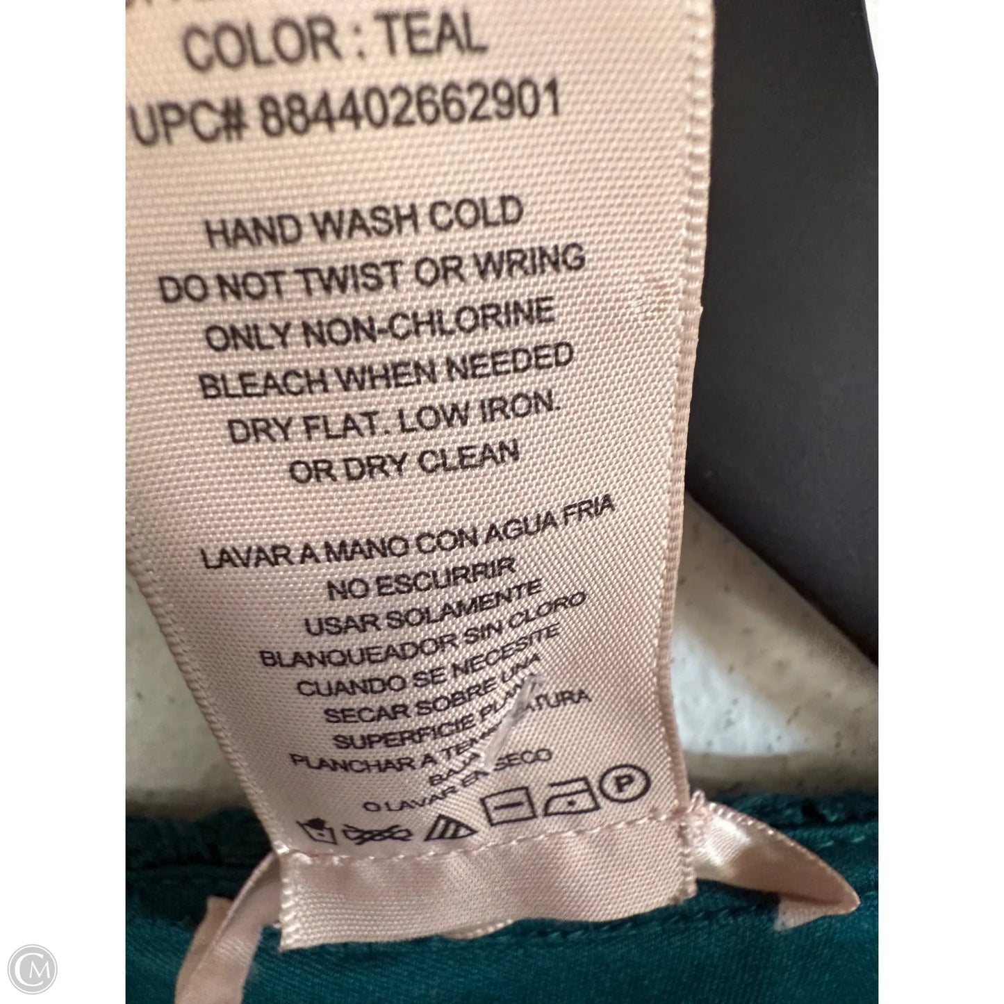Top Short Sleeve By Philosophy In Green, Size: M