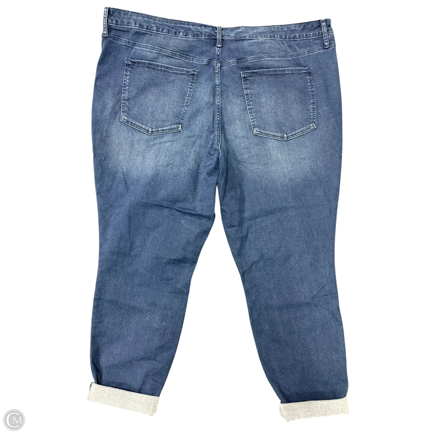 Jeans Skinny By Terra & Sky In Blue Denim, Size: 24