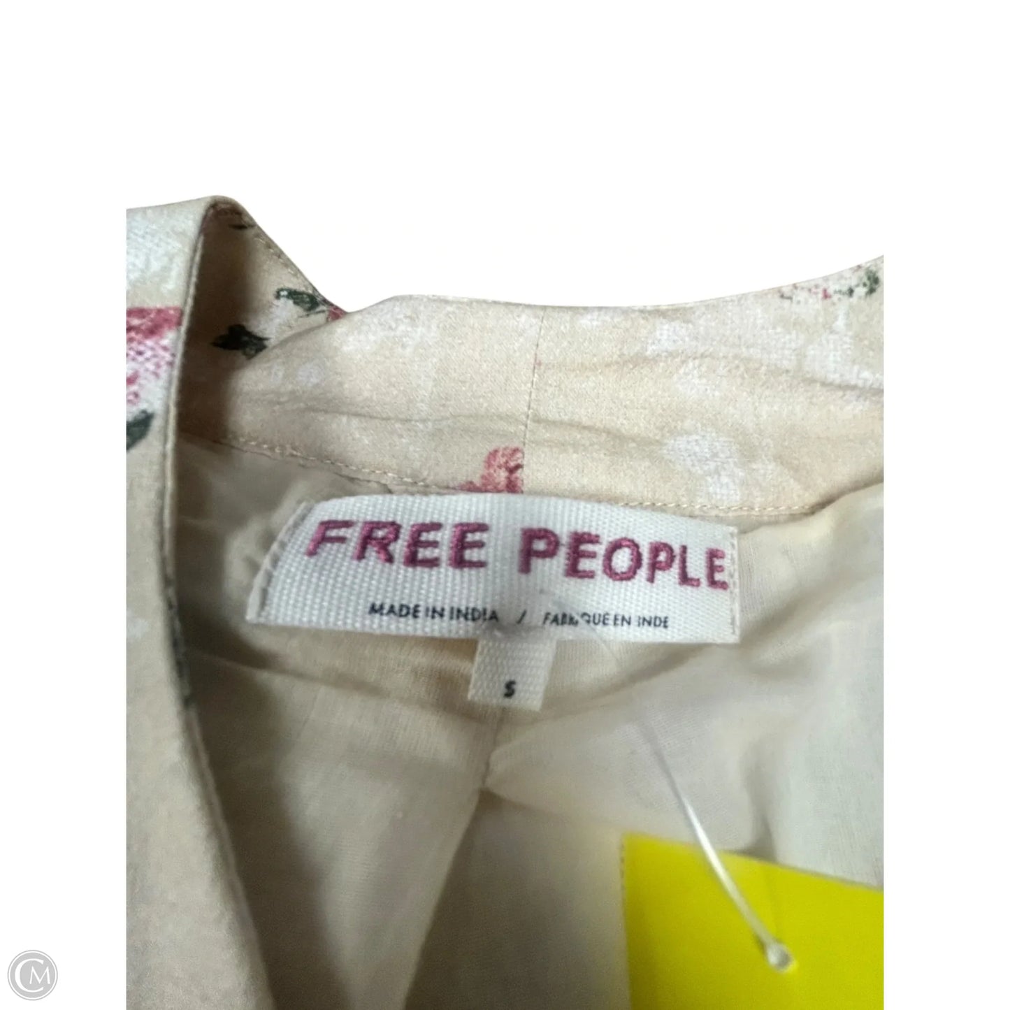 Jacket Other By Free People In Yellow, Size: S