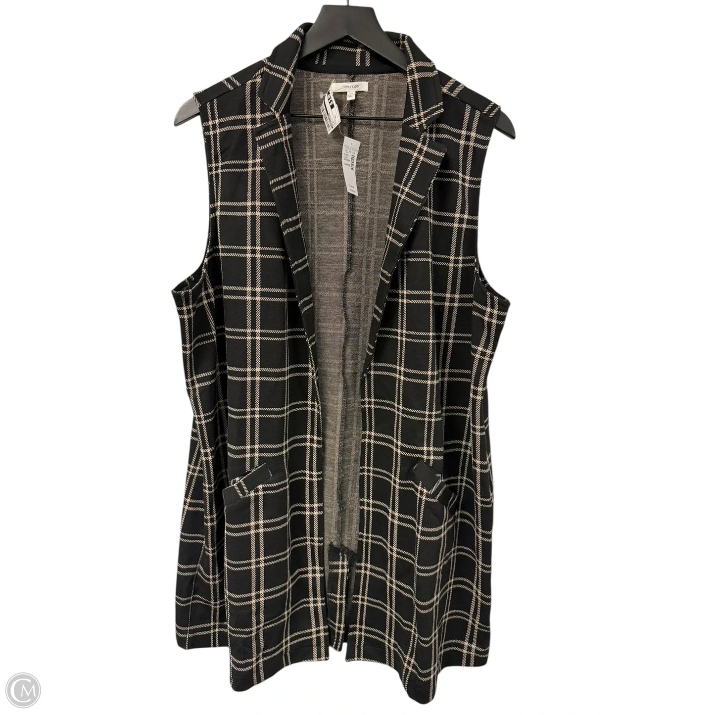 Vest Other By Maurices In Black, Size: Xl