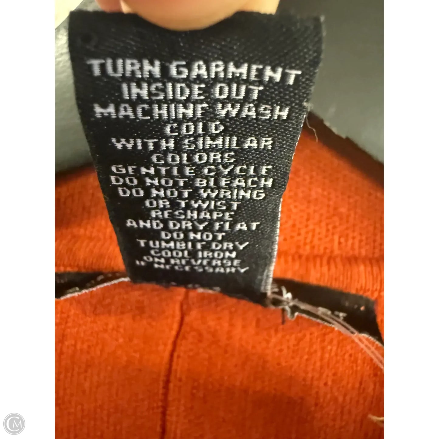 Cardigan By Ashley Stewart In Orange, Size: Xxl