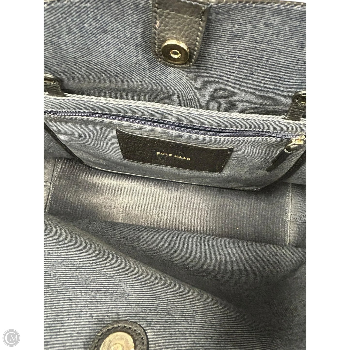 Handbag Leather By Cole-haan, Size: Large