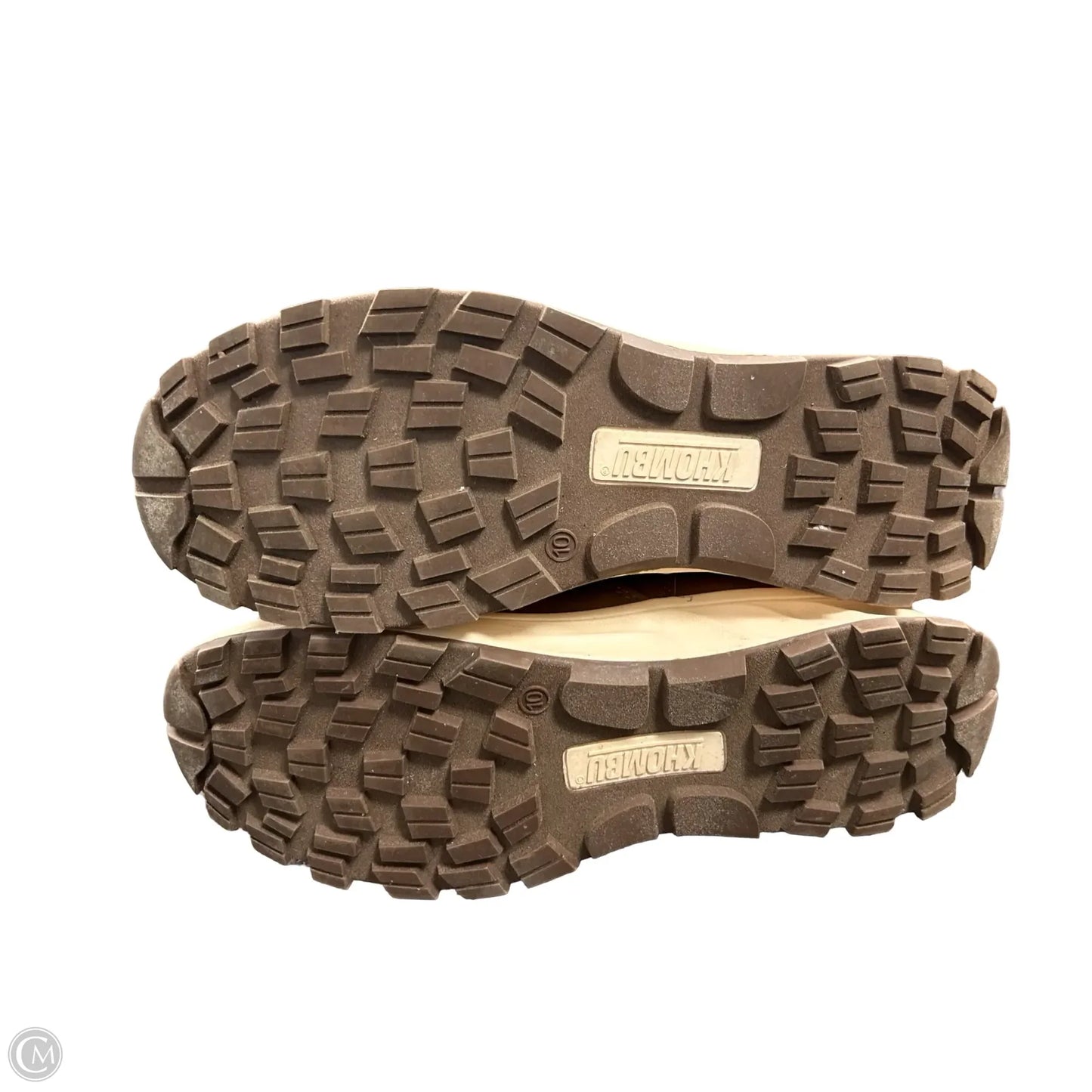 Boots Ankle Flats By Khombu In Brown, Size: 10