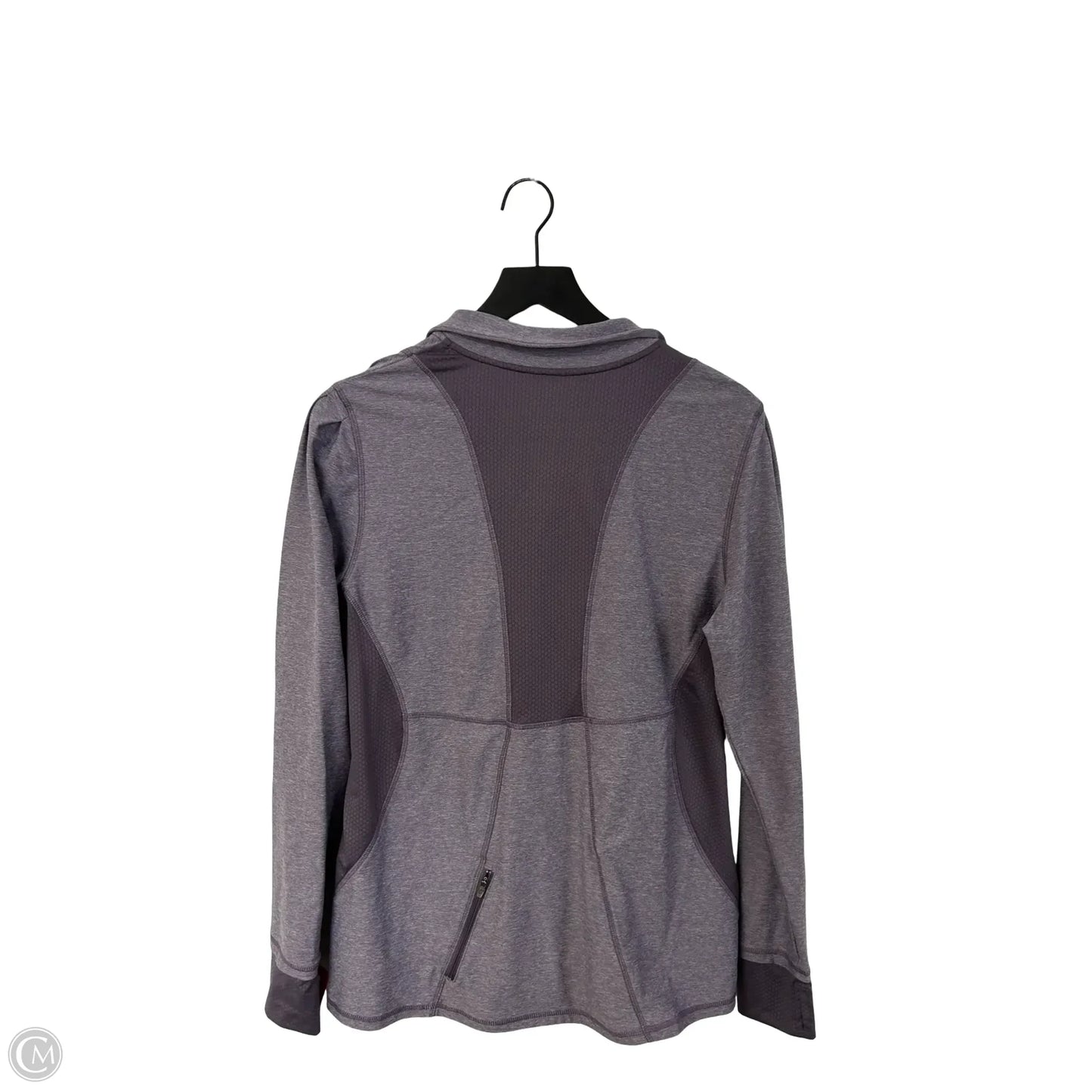 Athletic Top Long Sleeve Collar By C9 By Champion In Purple, Size: Xl