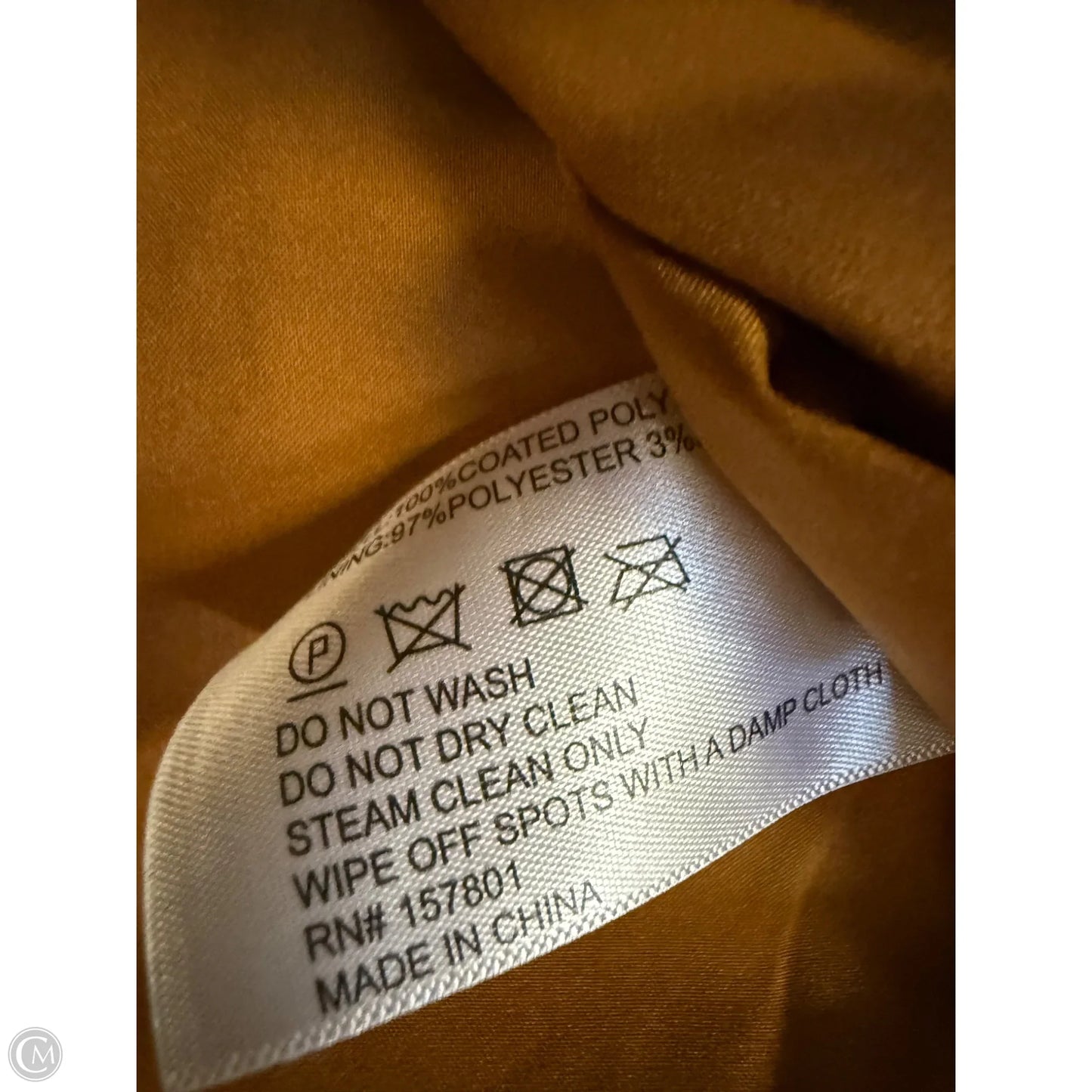 Jacket Moto By Cmf In Brown, Size: Xl